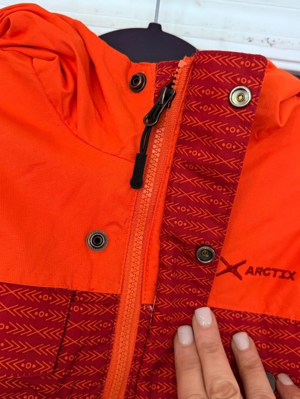 Arctix Slalom Insulated Winter Jacket Size Youth Medium Orange
